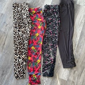 4 pack Leggings